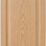 Mitered #22 Inset cabinet door in unfinished White Oak, made to size