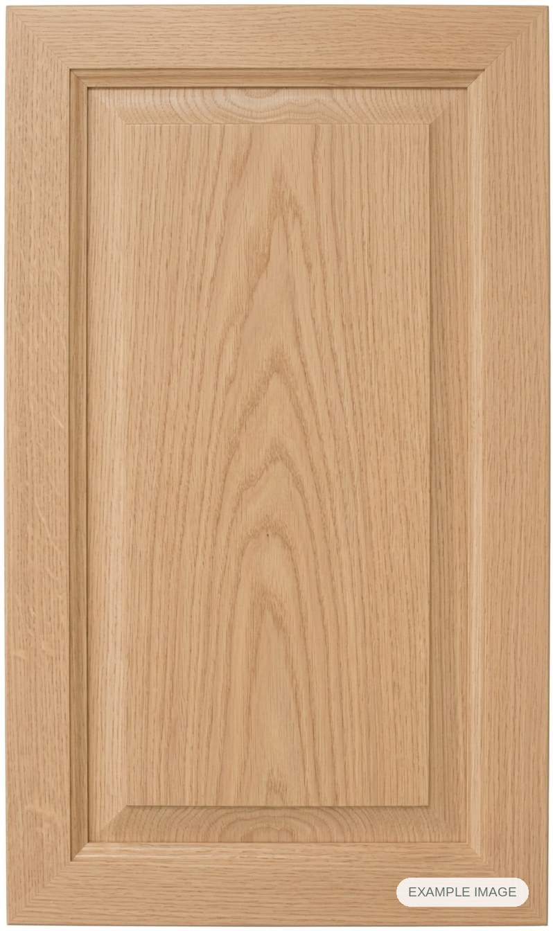 Mitered #22 Inset cabinet door - White Oak Mitered #22 Inset cabinet door in unfinished White Oak, made to size