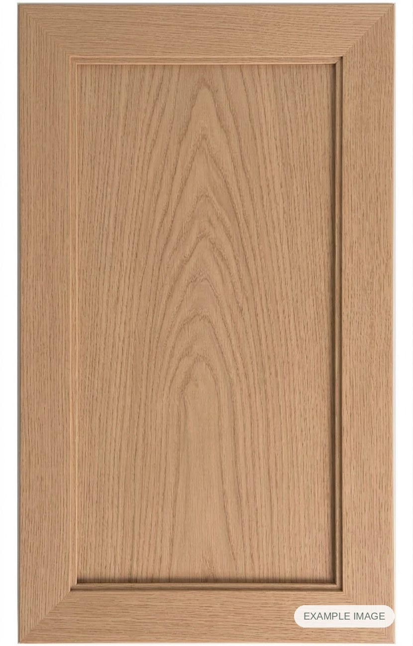 Mitered #5 Inset cabinet door - White Oak Mitered #5 Inset cabinet door in unfinished White Oak, made to size