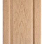 Mitered #6 Inset cabinet door in unfinished White Oak, made to size
