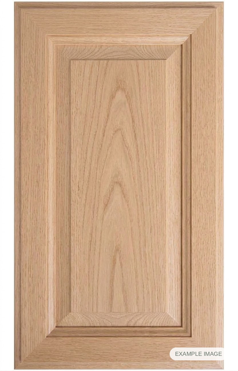 Mitered #6 Inset cabinet door - White Oak Mitered #6 Inset cabinet door in unfinished White Oak, made to size