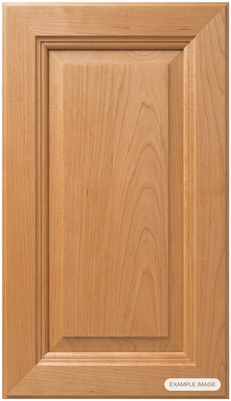 Mitered #7 Inset cabinet door in unfinished Maple Select, made to size