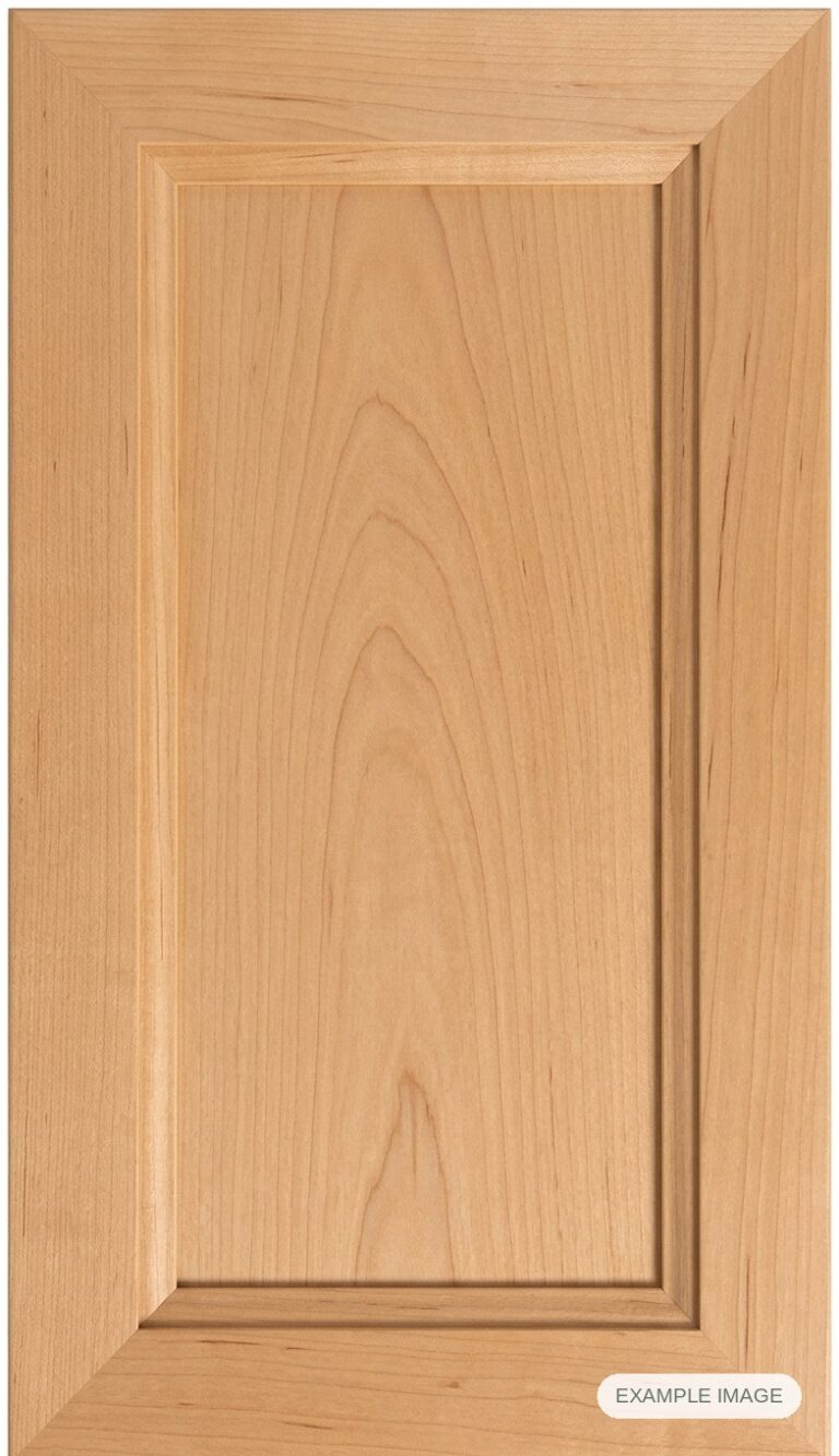 Mitered #8 Inset cabinet door in unfinished Maple Select, made to size