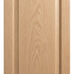 Monaco cabinet door in unfinished White Oak, made to size