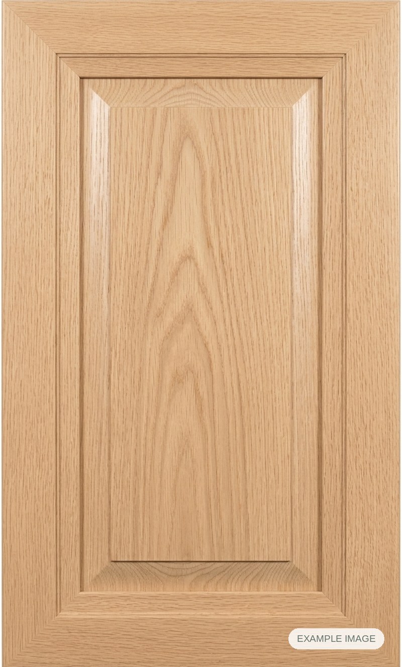 MP-114 cabinet door - White Oak MP-114 cabinet door in unfinished White Oak, made to size