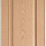 MP-19 Solid cabinet door in unfinished White Oak, made to size