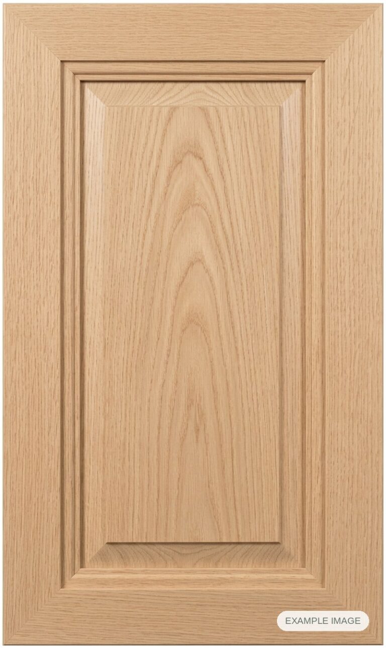 MP-210 cabinet door in unfinished White Oak, made to size