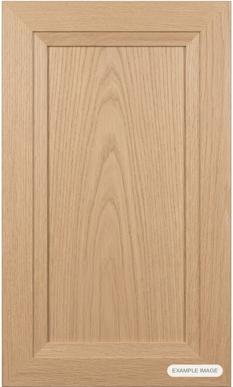 MP-216 cabinet door in unfinished White Oak, made to size