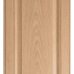 MP-23 Inset cabinet door in unfinished White Oak, made to size