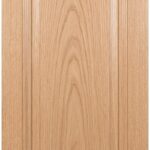 MP-242 cabinet door in unfinished White Oak, made to size