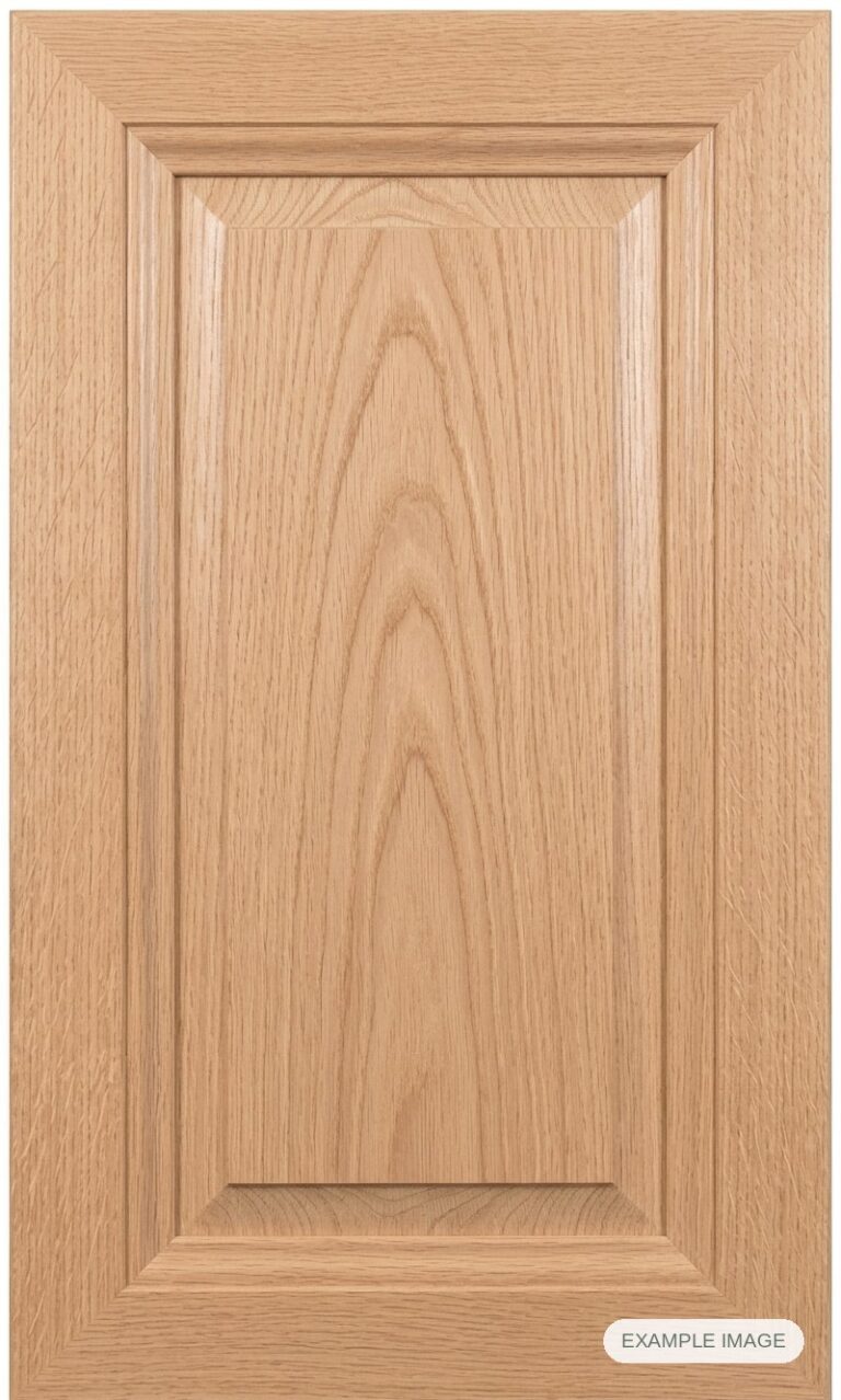 MP-242 cabinet door in unfinished White Oak, made to size