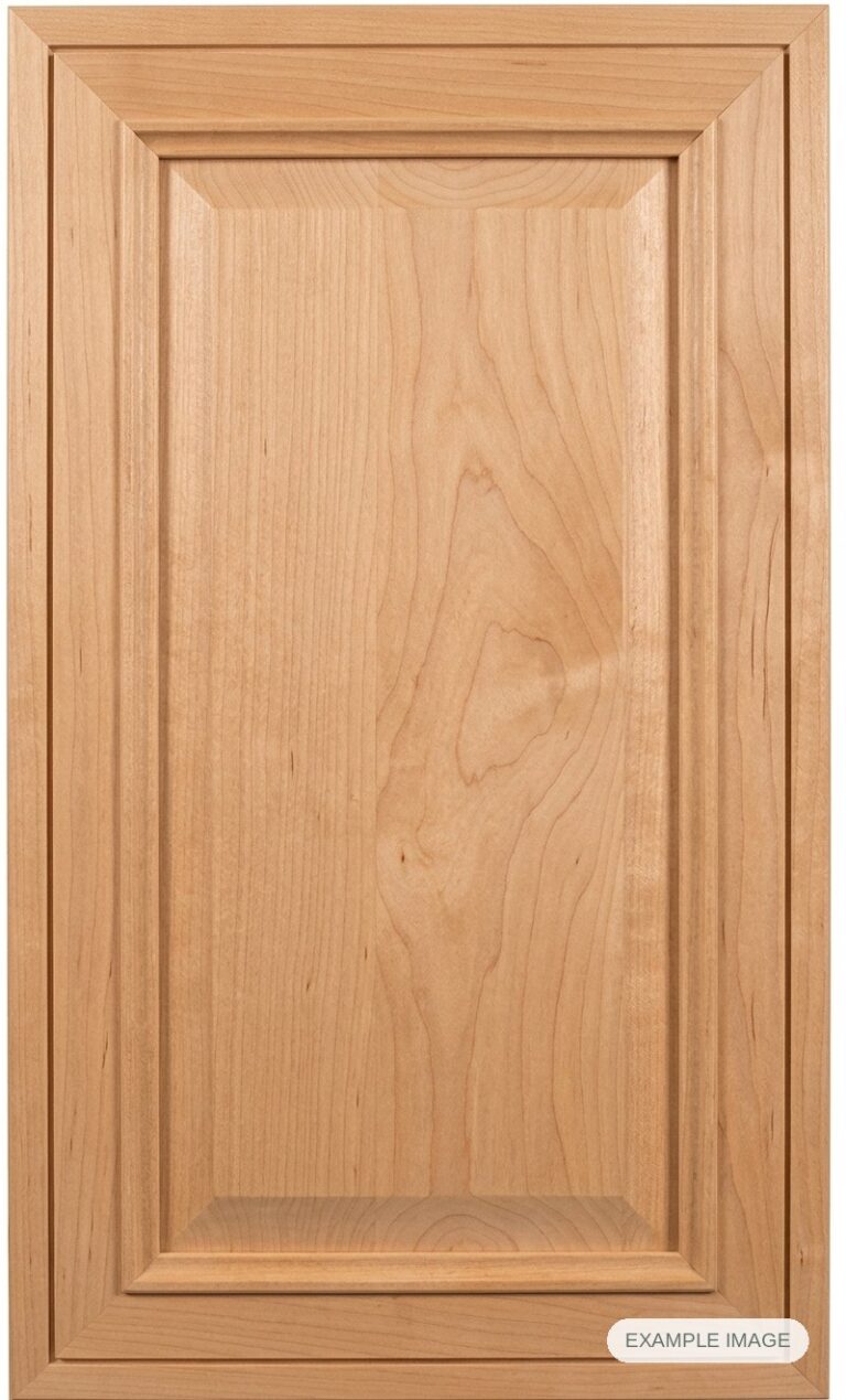 MP-243 with AM-145 cabinet door in unfinished Maple Select, made to size