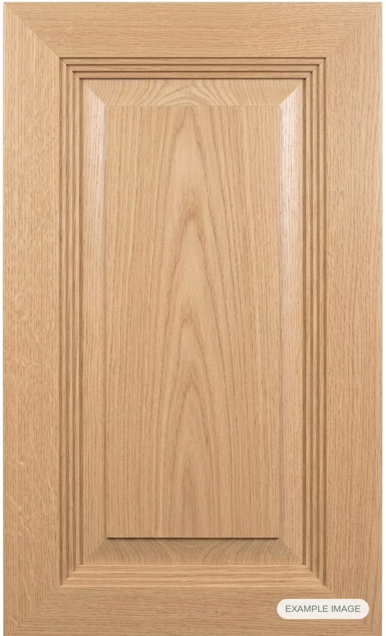 MP-246 cabinet door in unfinished White Oak, made to size