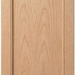 MP-26 Inset cabinet door in unfinished White Oak, made to size