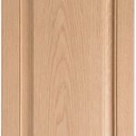 MP-26 Solid cabinet door in unfinished White Oak, made to size