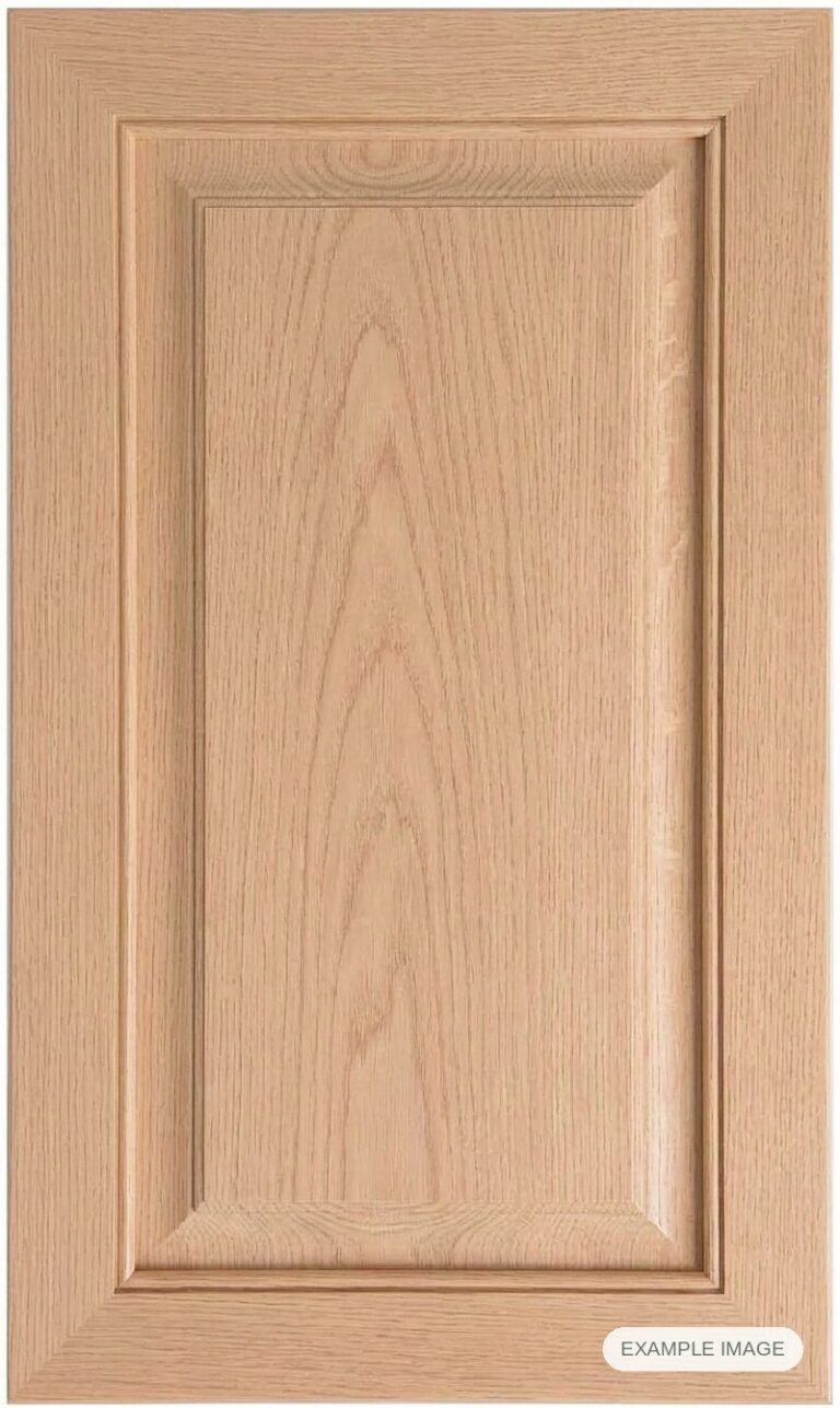 MP-26 Solid cabinet door in unfinished White Oak, made to size
