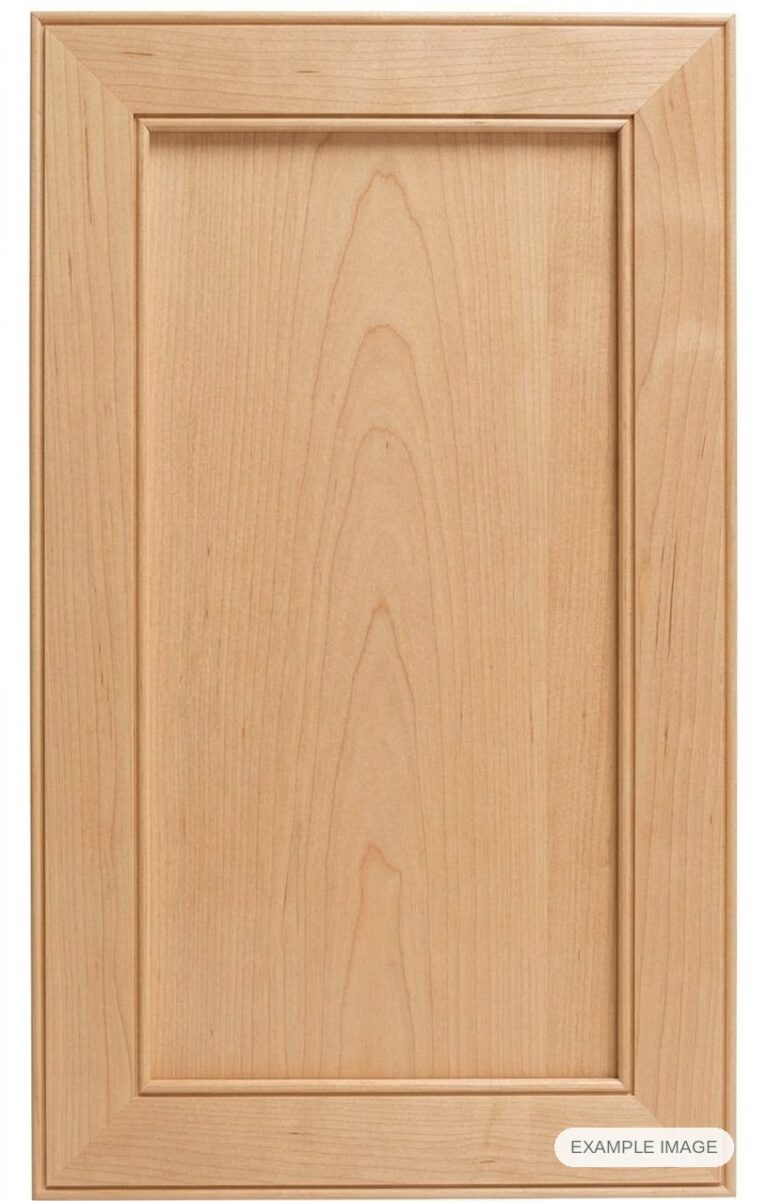 MP-27 Inset cabinet door in unfinished Maple Select, made to size