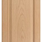 MP-27 Inset cabinet door in unfinished White Oak, made to size