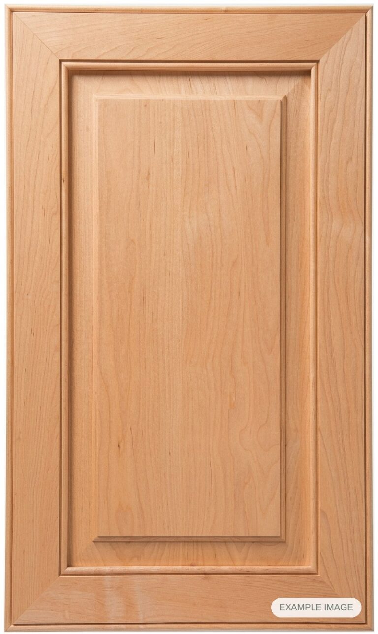 MP-27 Solid cabinet door in unfinished Maple Select, made to size