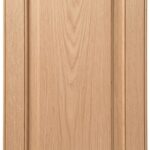 MP-27 Solid cabinet door in unfinished White Oak, made to size