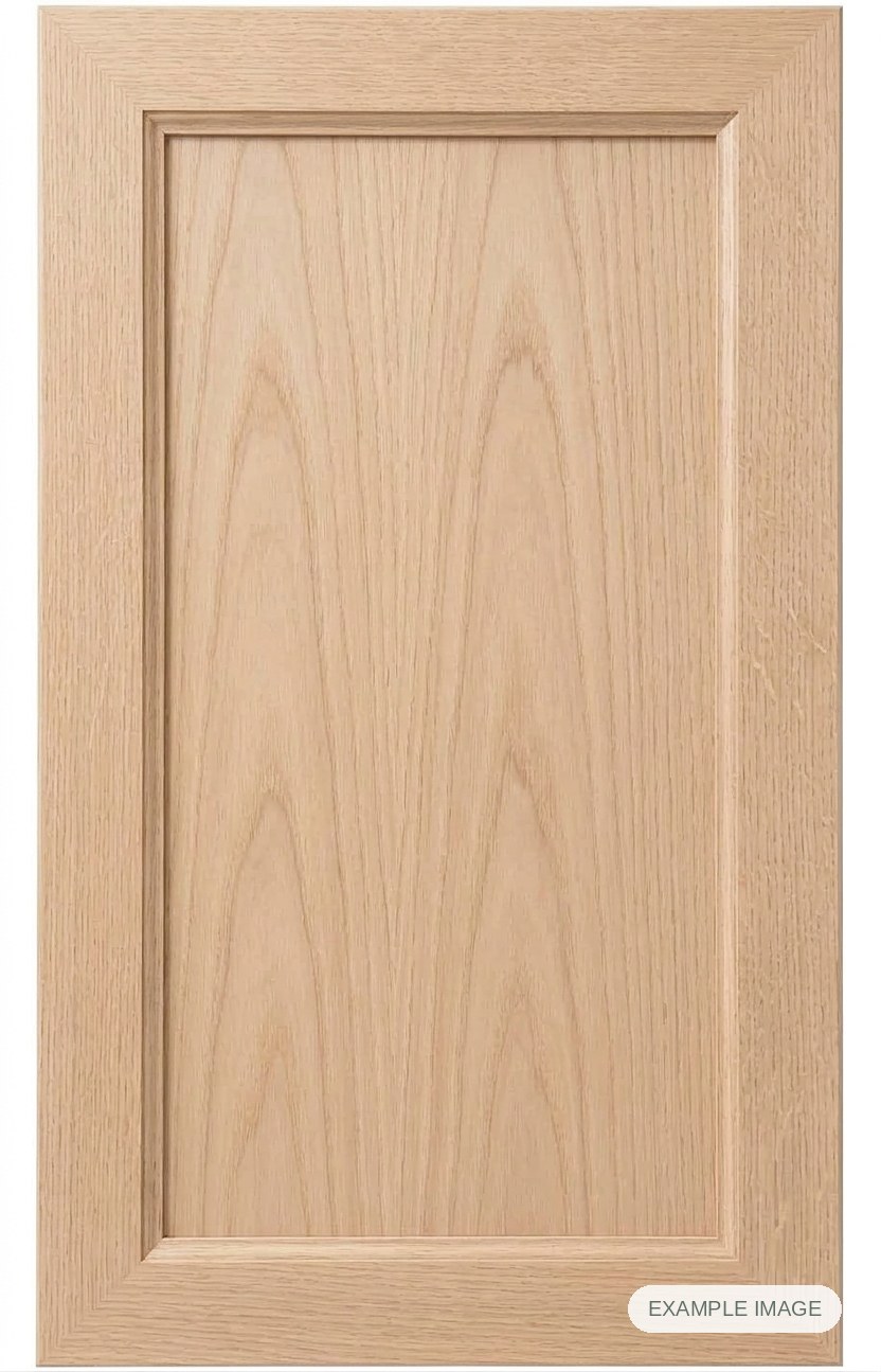 MP-48 Inset cabinet door - White Oak MP-48 Inset cabinet door in unfinished White Oak, made to size
