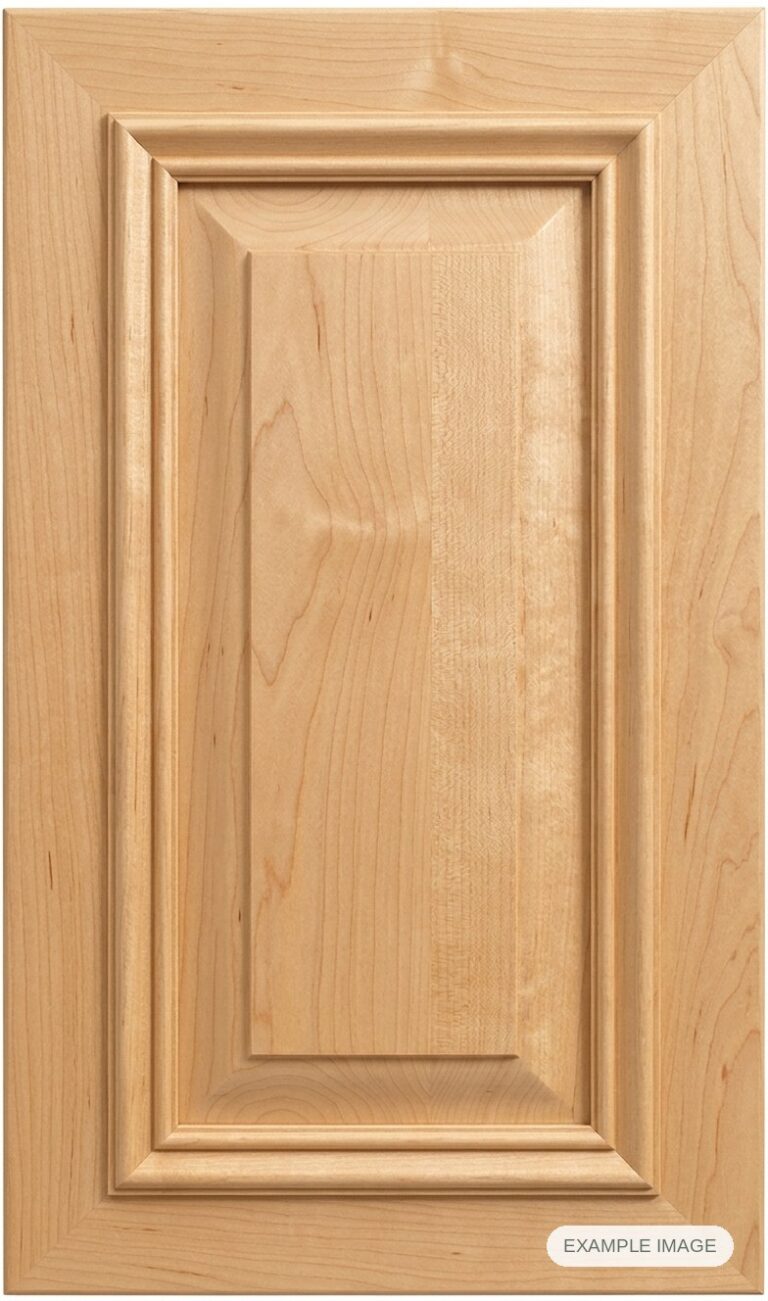 Napa cabinet door in unfinished Maple Select, made to size