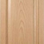 Naples Inset cabinet door in unfinished White Oak, made to size