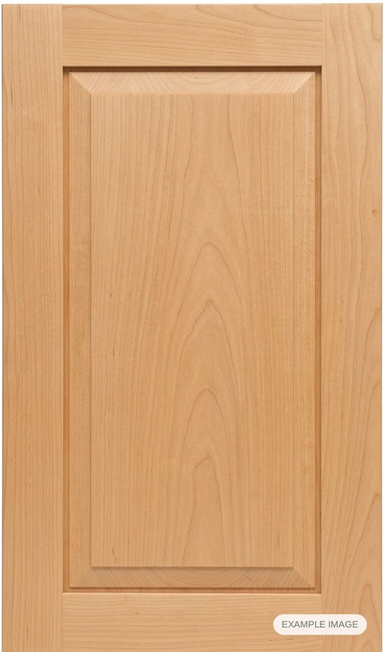 Nevada cabinet door in unfinished Maple Select, made to size