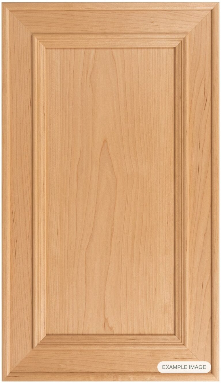 New England cabinet door in unfinished Maple Select, made to size
