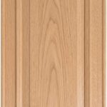 New England cabinet door in unfinished White Oak, made to size