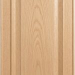 New Hampshire cabinet door in unfinished White Oak, made to size