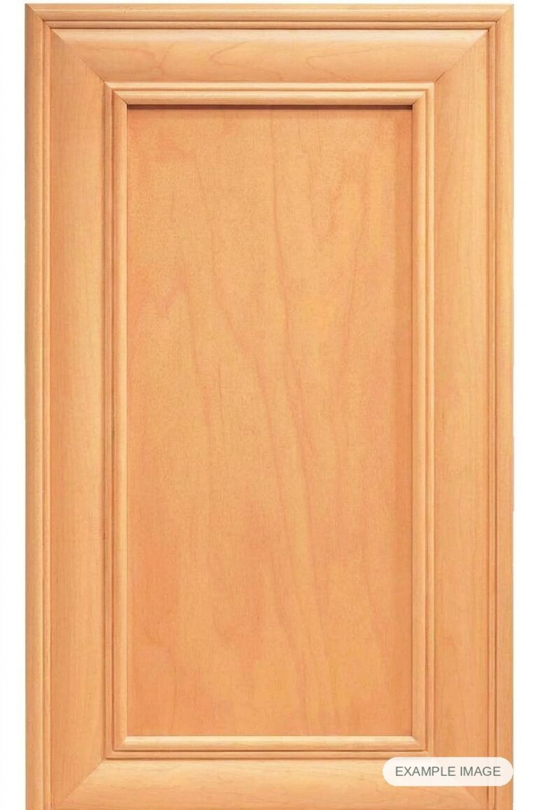 Newport cabinet door in unfinished Maple Select, made to size
