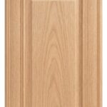 Newport cabinet door in unfinished White Oak, made to size