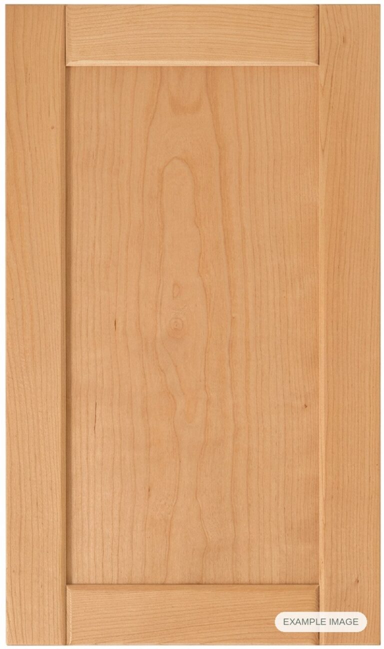 Nobil Inset cabinet door in unfinished Maple Select, made to size