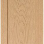 Nobil Inset cabinet door in unfinished White Oak, made to size