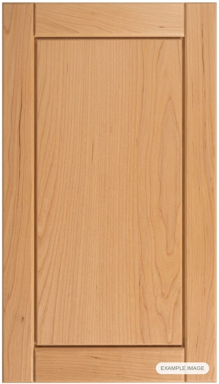 Nobil Solid cabinet door in unfinished Maple Select, made to size