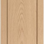 Nobil Solid cabinet door in unfinished White Oak, made to size