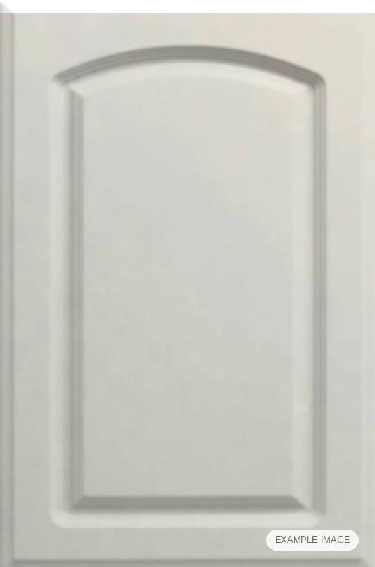 OPJ-1 thermofoil cabinet door in Fashion Grey, made to your sizes