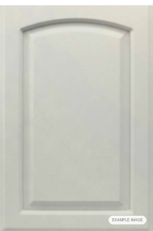 OPJ-3 thermofoil cabinet door in Fashion Grey, made to your sizes