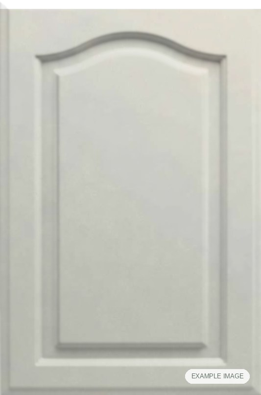OPL-3 thermofoil cabinet door in Fashion Grey, made to your sizes