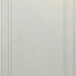 OPSHR-3 thermofoil cabinet door in Fashion Grey, made to your sizes
