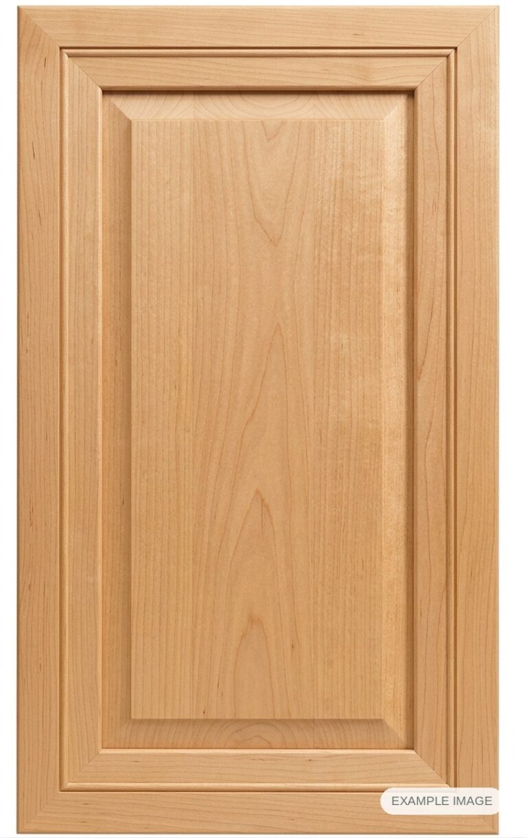 Orlando cabinet door in unfinished Maple Select, made to size