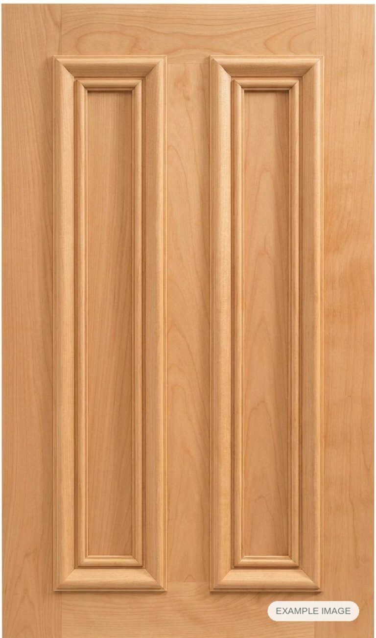 Pleasanton cabinet door in unfinished Maple Select, made to size