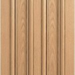 Pleasanton cabinet door in unfinished White Oak, made to size