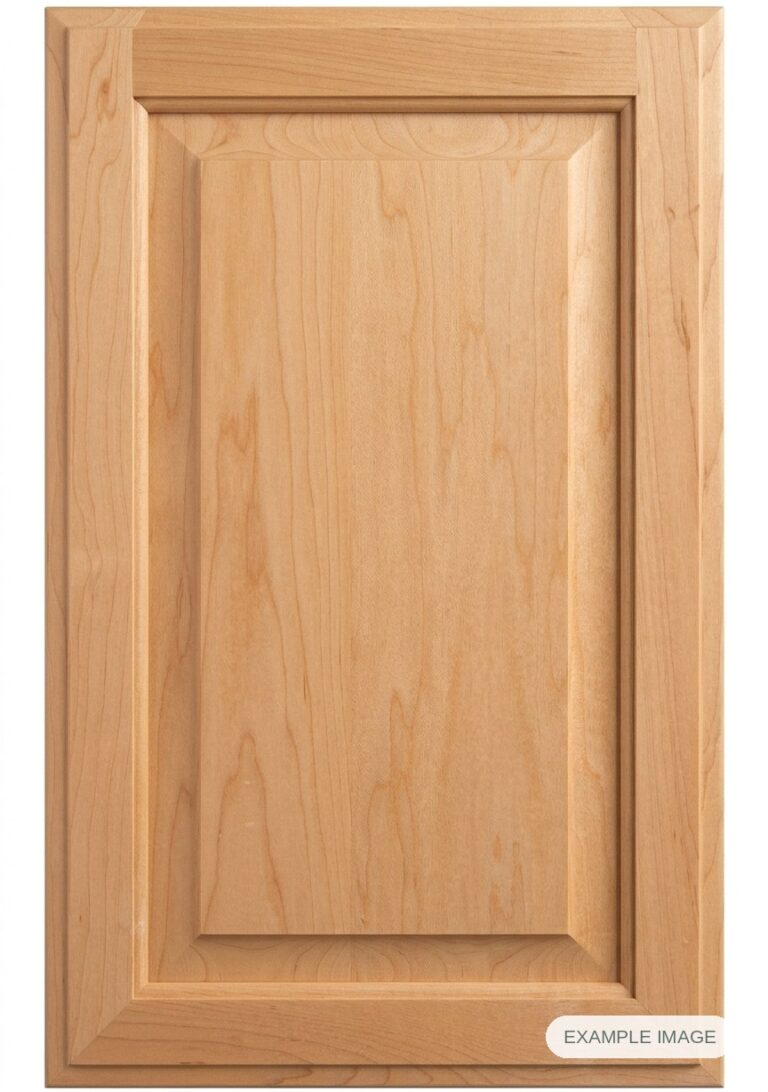 Rainier cabinet door in unfinished Maple Select, made to size