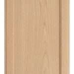 Rainier cabinet door in unfinished White Oak, made to size