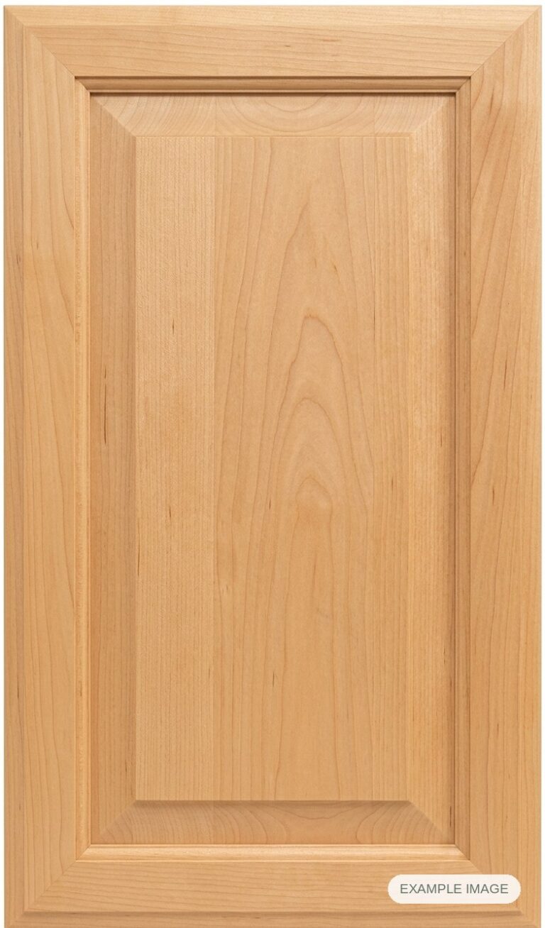 Ramona cabinet door in unfinished Maple Select, made to size