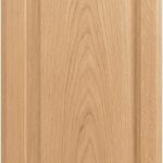Ramona cabinet door in unfinished White Oak, made to size