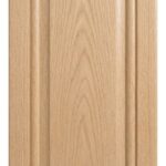 Richmond cabinet door in unfinished White Oak, made to size