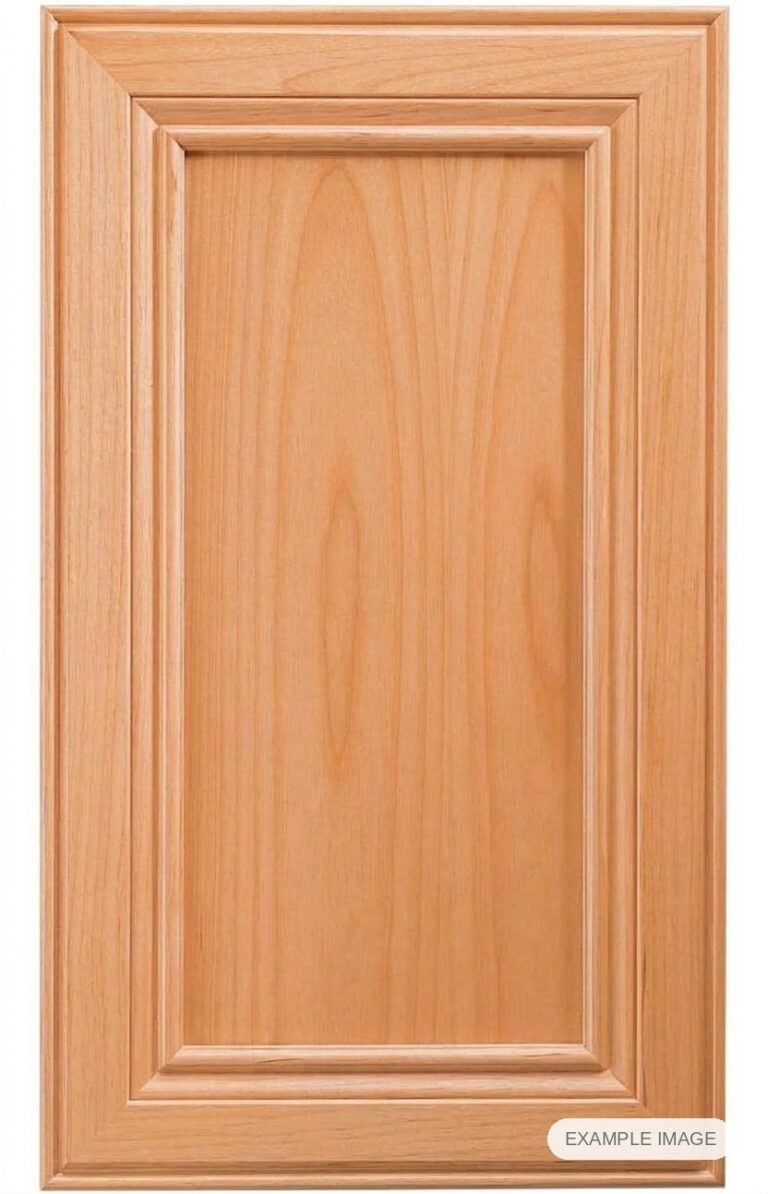 Ridgeland cabinet door in unfinished Maple Select, made to size